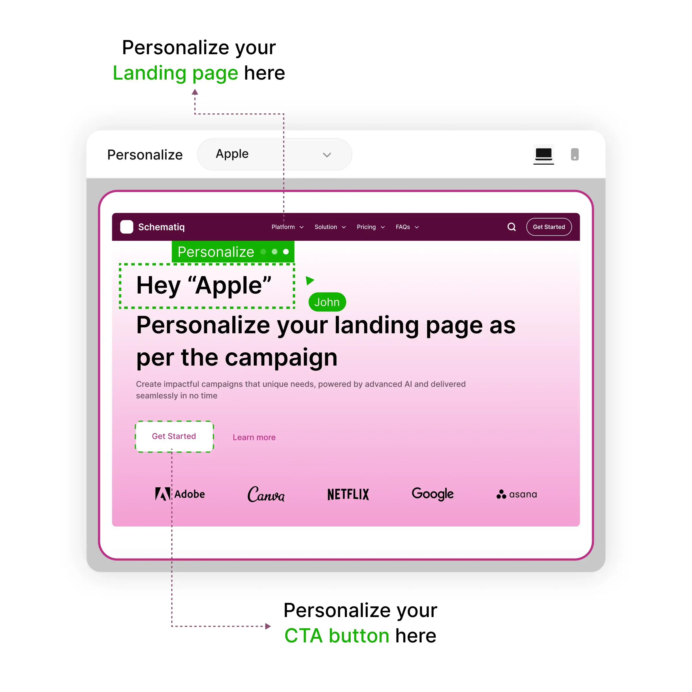 Share tools quickly and confidently in minutes