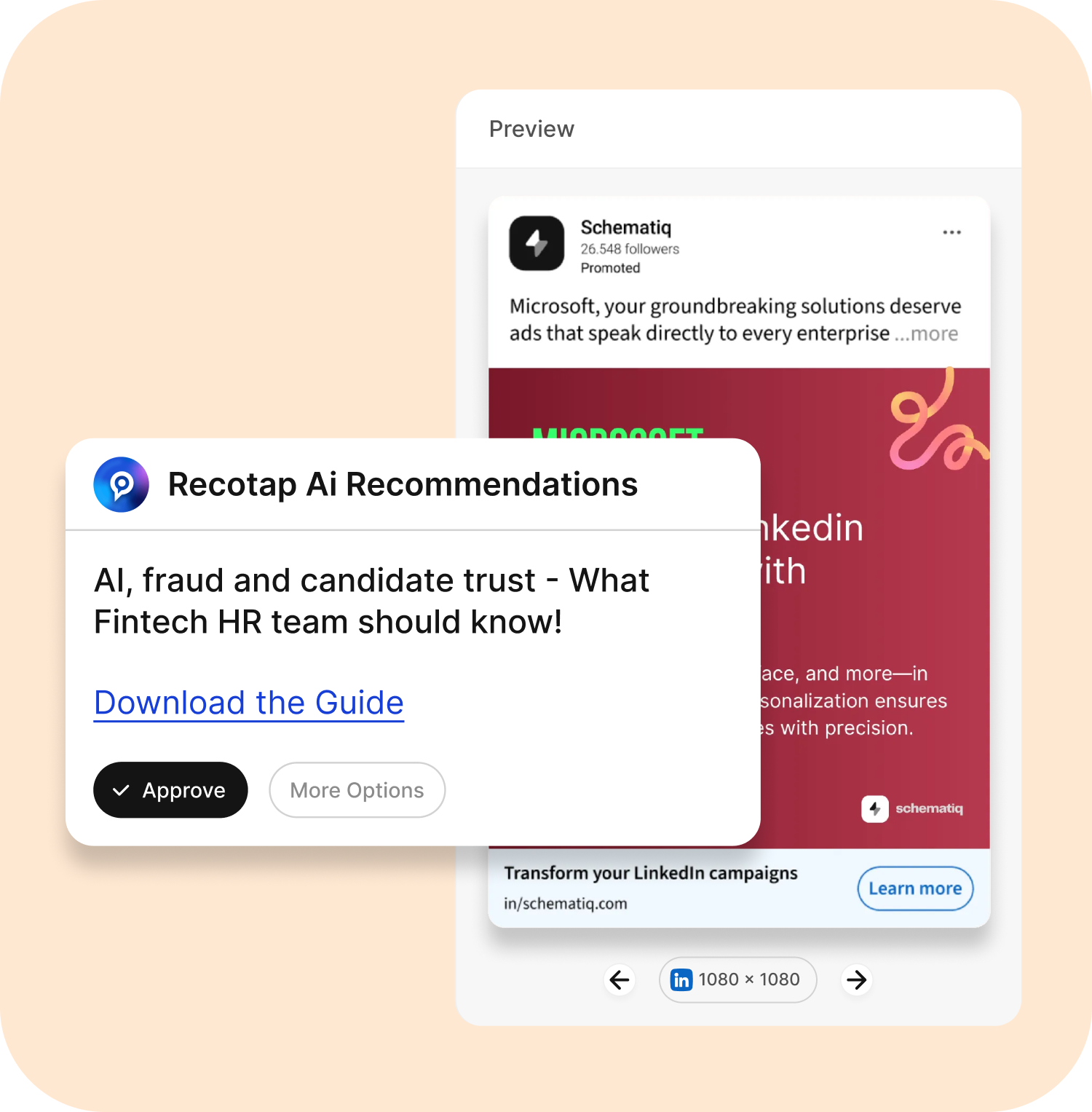 Share tools quickly and confidently in minutes
