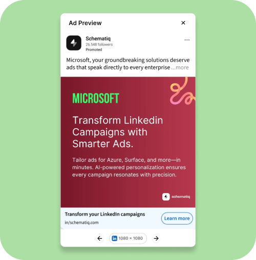 Scale creatives, not workload