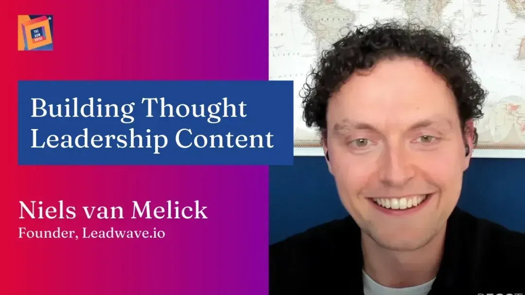 S02E07: In Conversation with Niels Van Melick of Leadwave.io